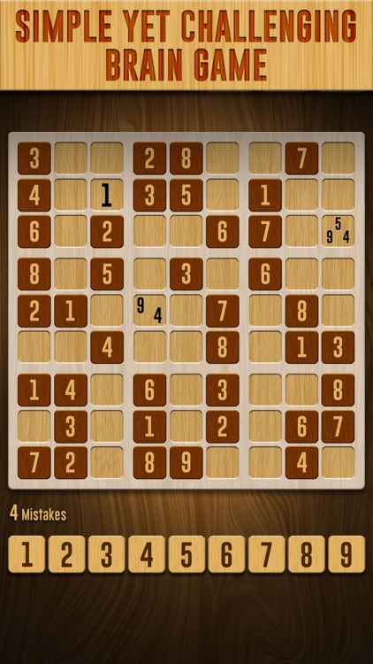 Sudoku Wood Puzzle screenshot-3