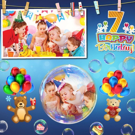 Happy Birthday Frame + Collage iOS App
