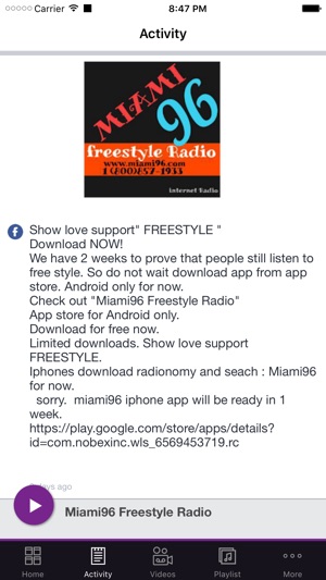 Miami96 Freestyle Radio(圖2)-速報App