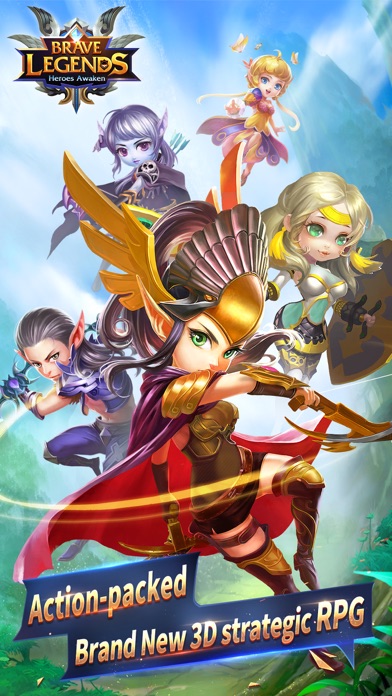 Brave Legends: Heroes Awakenのおすすめ画像1