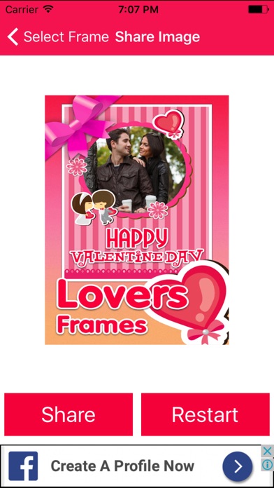 How to cancel & delete Valentine Day Photo Frame Creator from iphone & ipad 4