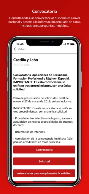 Oposiciones Enseñanza CC.OO.-A(圖8)-速報App