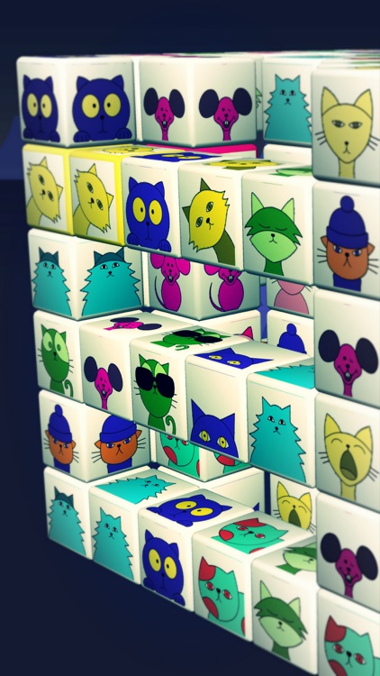 Angry Cat Mahjong Puzzle Game