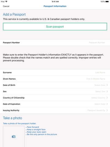 Mobile Passport by Airside screenshot 2