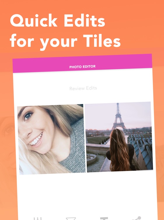 Editor for Mixtiles