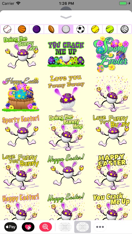 Easter Sports Sticker MegaPack screenshot-4