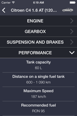 TechApp for Citroën - náhled