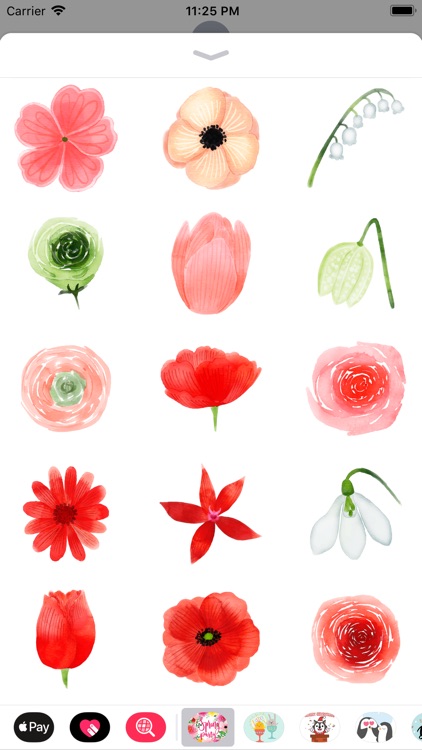 Watercolor Spring Flower Party