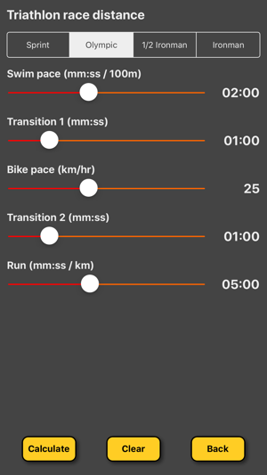 Triathlon Pace Calculator(圖2)-速報App