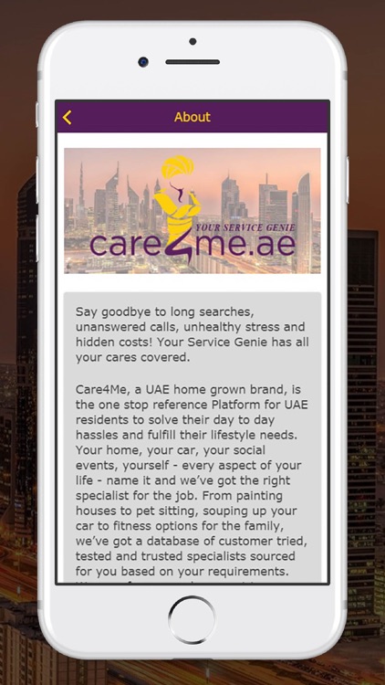 Care4me - Your Service Genie