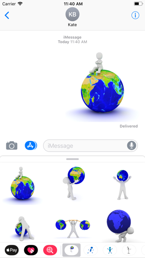 Earth and Human Sticker Pack(圖2)-速報App