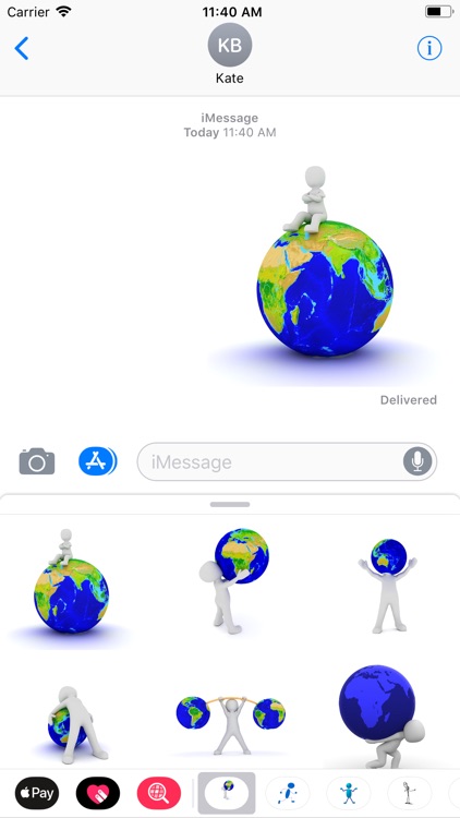 Earth and Human Sticker Pack