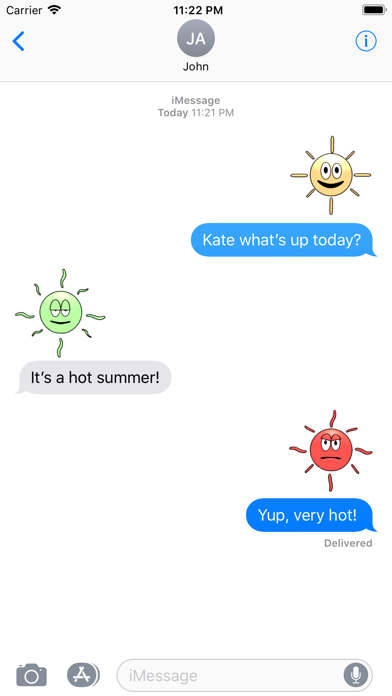 Happy Summer Emoji screenshot 2