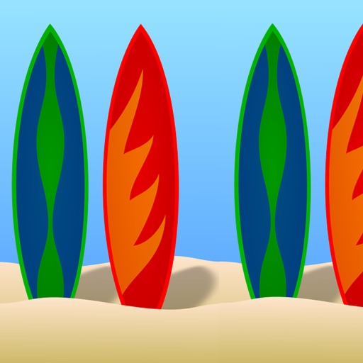 Tropical Beach Day Stickers icon
