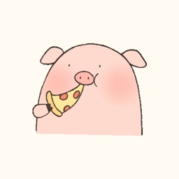 Piggy Funny Animated Sticker