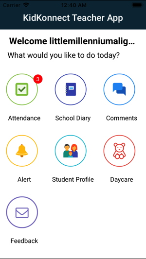 KidKonnect Teacher App