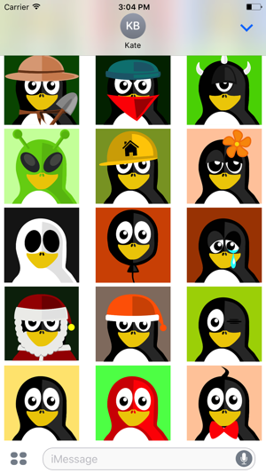 Penguins in Costume Stickers(圖4)-速報App