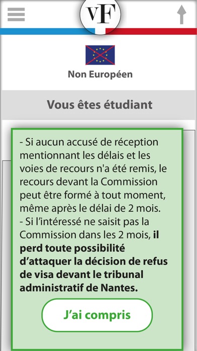 Visa France screenshot1