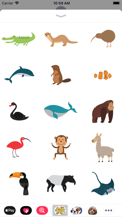 100 Animal Stickers screenshot 4