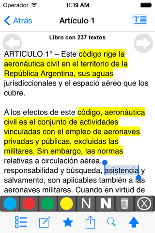 Legislación Argentina (Leyes) screenshot 3