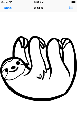 Slow Sloth Stickers(圖9)-速報App