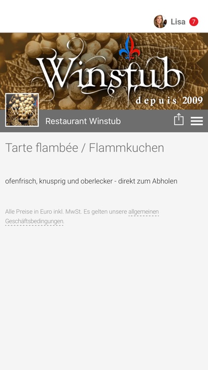 Restaurant Winstub