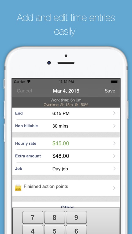 SalaryBook - Timesheet