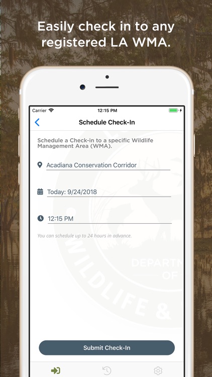 WMA Check In/Check Out