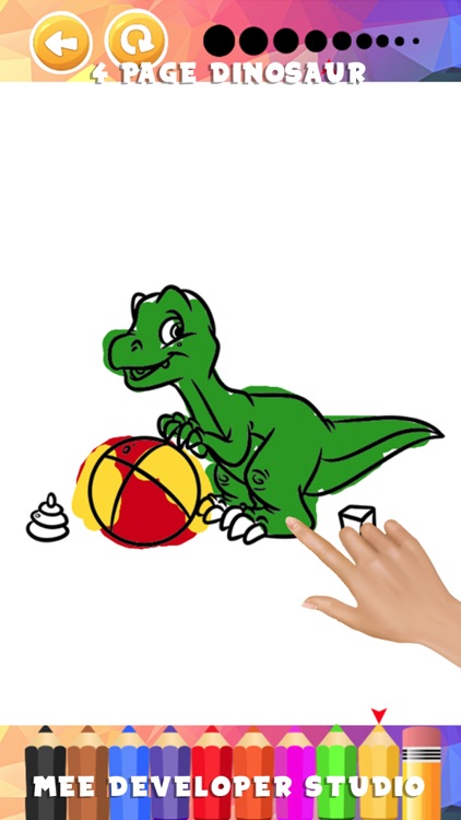 Dinosaur Coloring -Animal Book