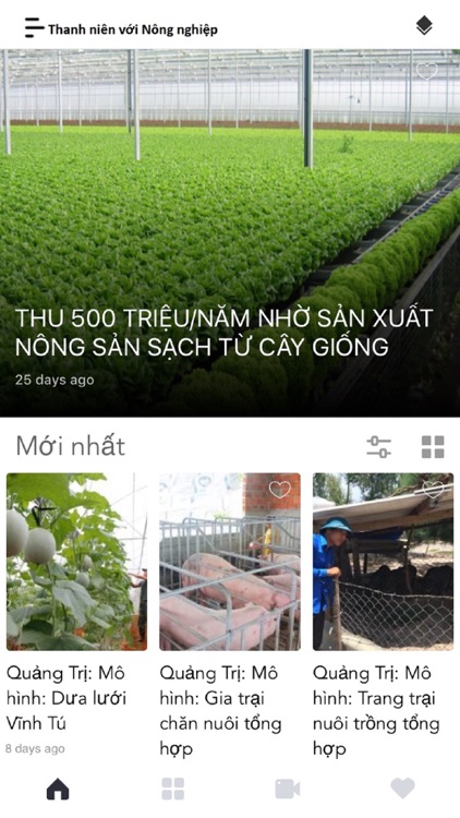 Thanh niên với Nông nghiệp