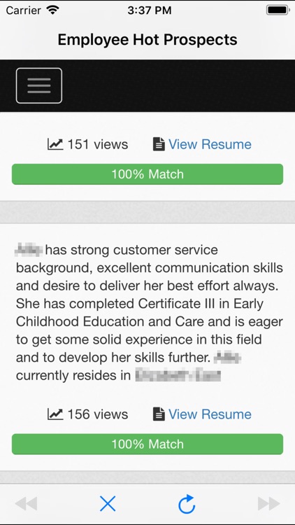 Employee Hot Prospects