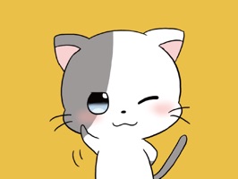 Cute Cat : Stickers