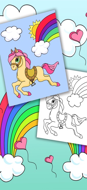 Unicorns Coloring Book(圖1)-速報App