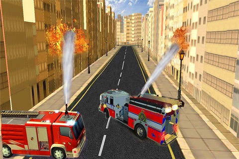 Fire Brigade Truck Simulator screenshot 3