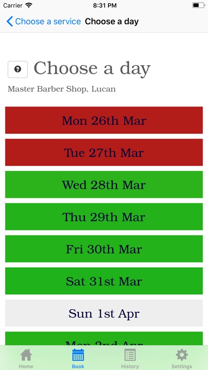 The Master Barber Shop