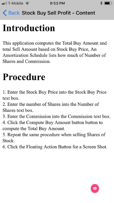 Stock Buy Sell Profit screenshot 2