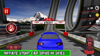 Challenge Car Stunt Impossible screenshot 2