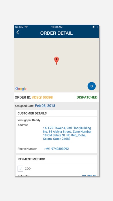 Doha Sooq Driver Delivery App screenshot 3