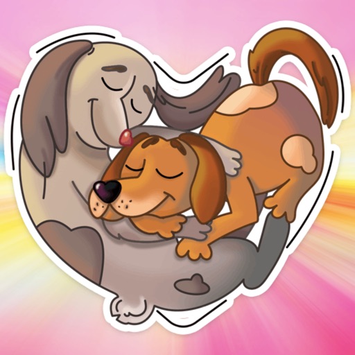 Lots of Dogs Stickers iOS App
