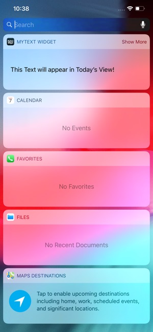 MyText Widget(圖3)-速報App