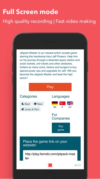 Web Browser & Screen Recorder screenshot-3