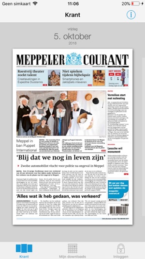 Meppeler Courant digital krant(圖1)-速報App