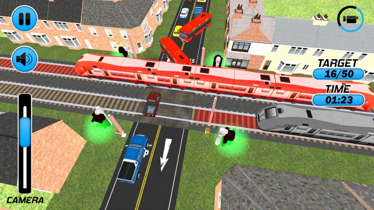 Euro Train Road Crossing Fever screenshot-4