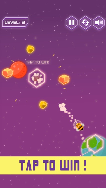 Cosmic Bee Rush screenshot-4