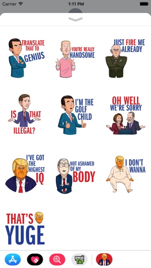 Our Cartoon President Stickers(圖4)-速報App
