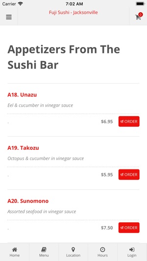 Fuji Sushi Jacksonville(圖3)-速報App