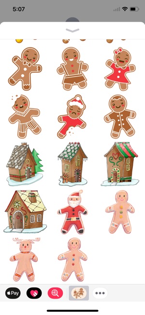 Gingerbread Adorable Stickers(圖3)-速報App