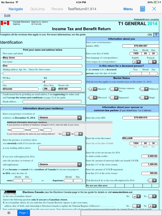 TaxFreeway 2014 screenshot-3