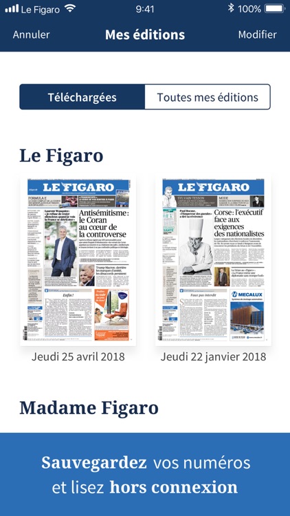 Kiosque Figaro : le Journal screenshot-4