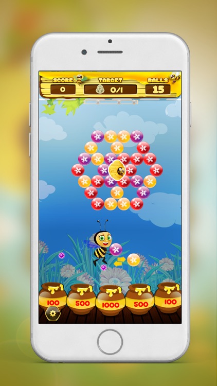 Bubble Shooter Honey Bee screenshot-3